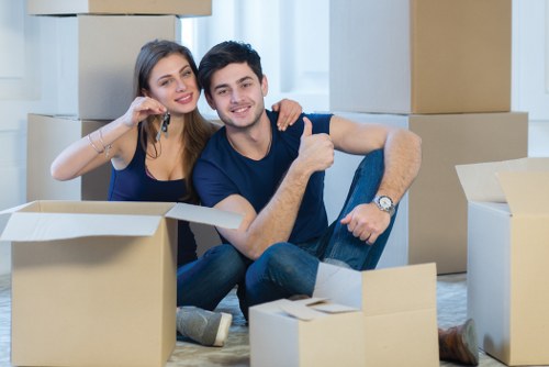 Packing boxes and moving supplies for a Sidcup home move