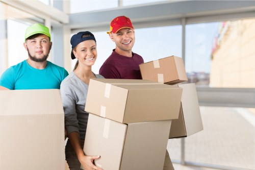 Local office relocation team working in Sidcup business premises