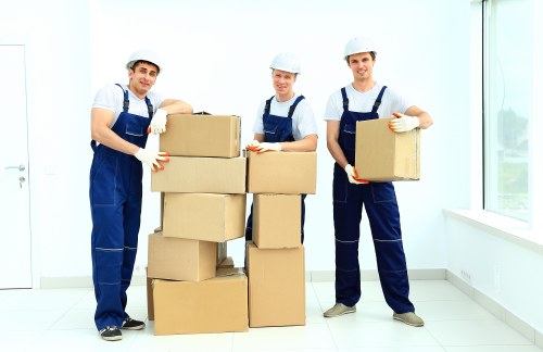 Commercial office packing and furniture handling for a Sidcup move