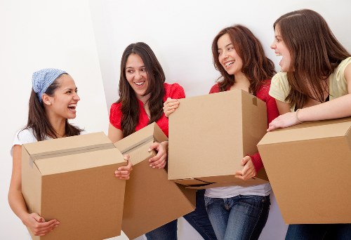 Commercial packing and unpacking support for a Sidcup office relocation