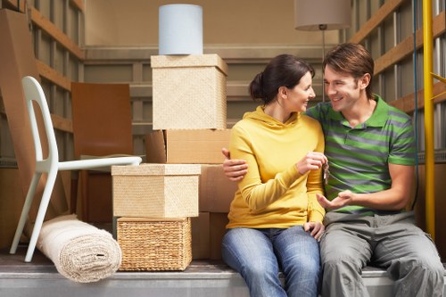 Checklist and safety gear used for a professional move